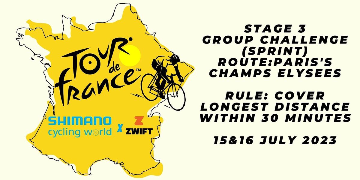 Tour de France X Shimano Zwift Cycling Challenge (Sprint), Shimano