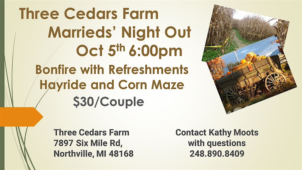 Three Cedars Farm Marrieds’ Night Out