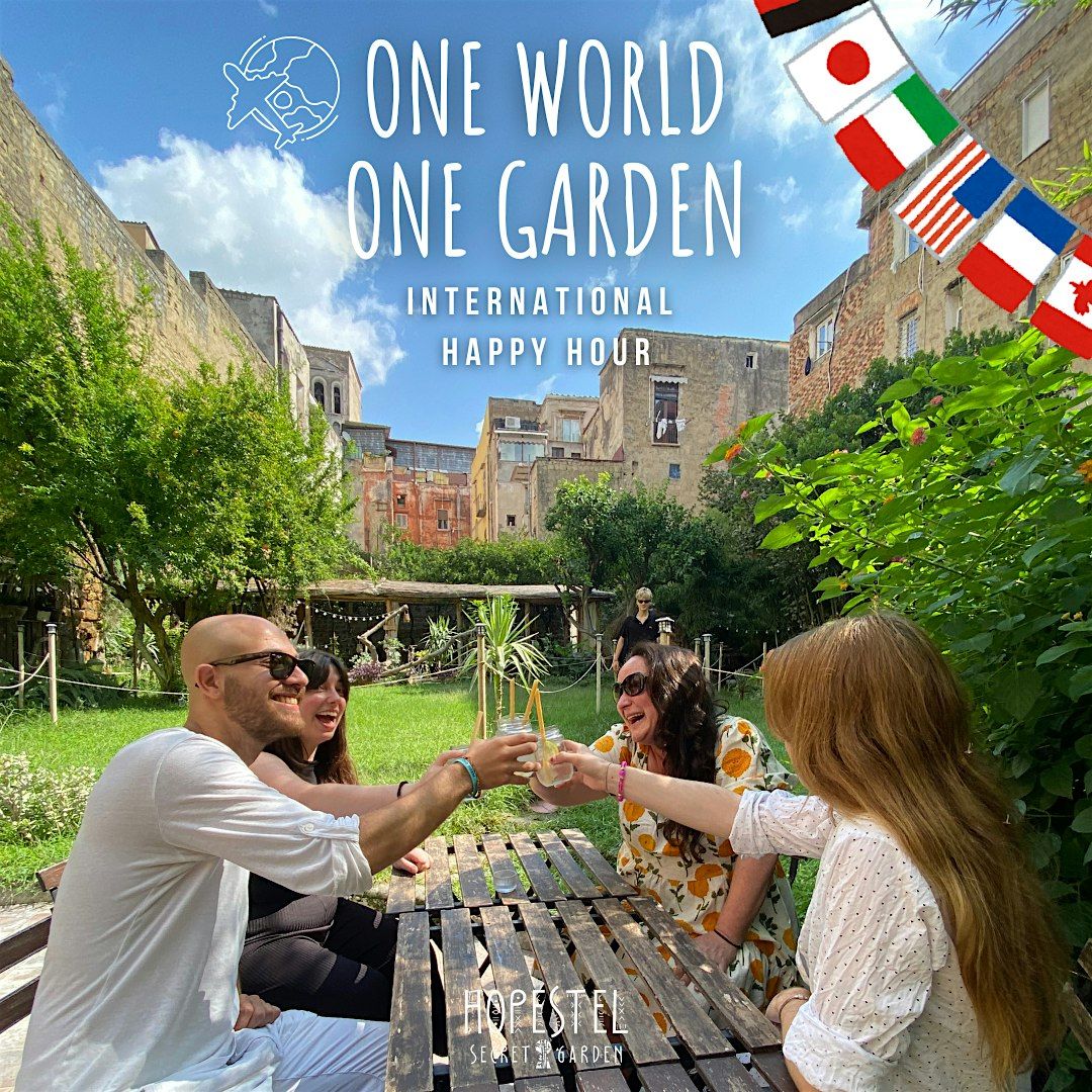 INTERNATIONAL HAPPY HOUR in Hopestel Secret Garden | Event in Napoli | AllEvents