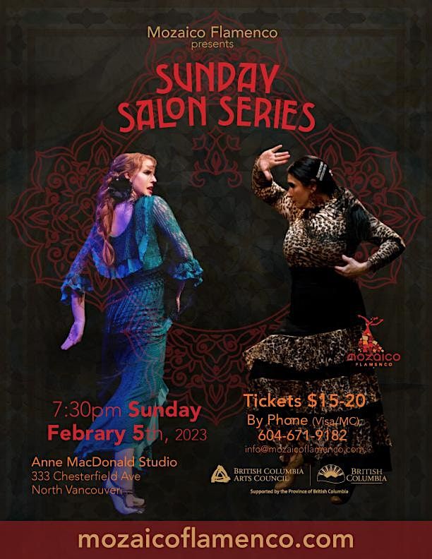 Sunday Salon Series La Cueva, Anne MacDonald Studio at Presentation House Theatre, North Vancouver, February 5 2023... 