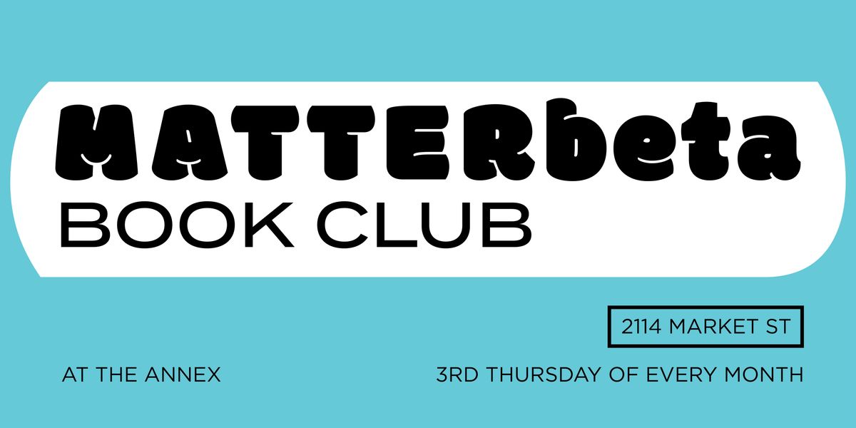 MATTERbeta Book Club | Event in Denver | AllEvents