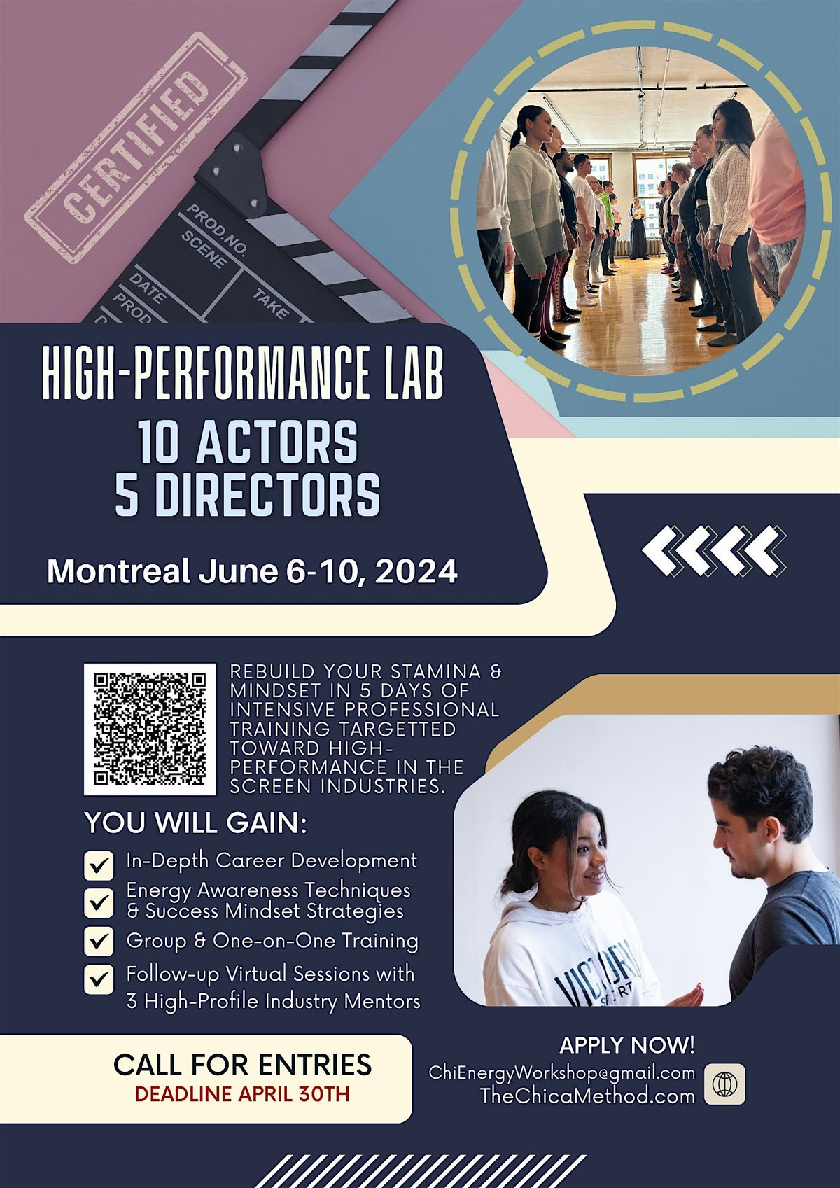 HIGH PERFORMANCE LAB, 5181 Av du Parc, Montréal, 6 June to 10 June ...