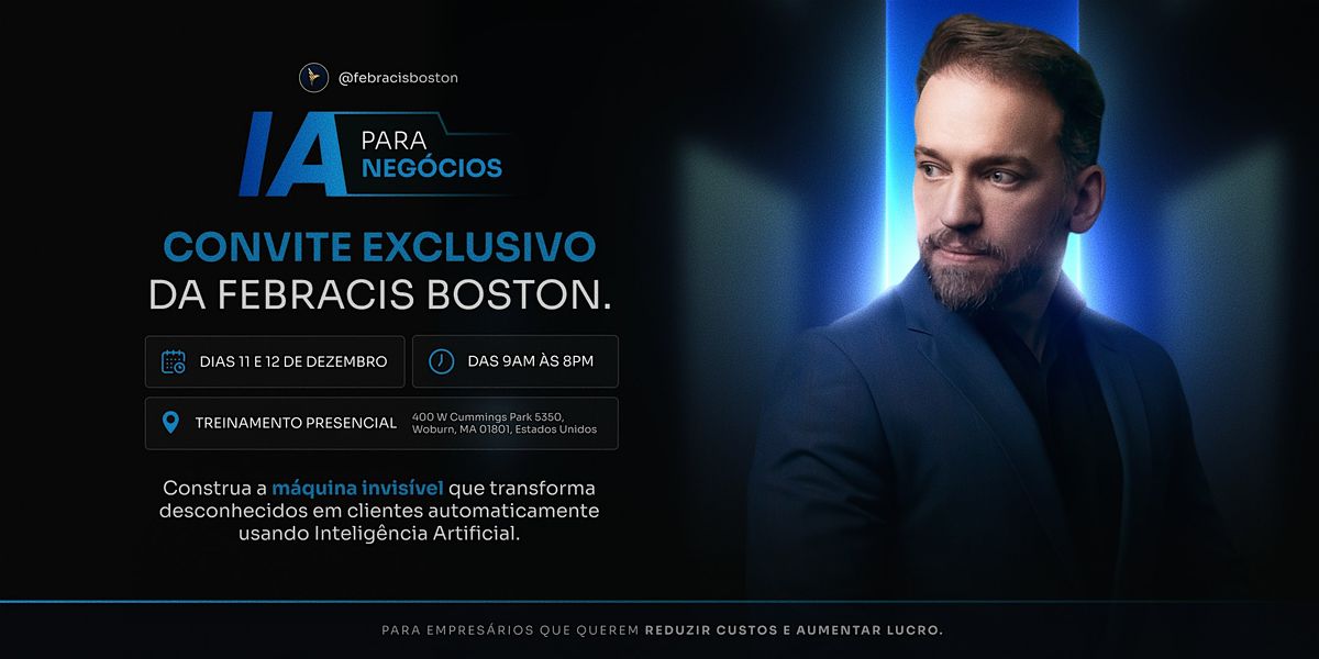Ia para Negócios, 11 December | Event in Woburn | AllEvents