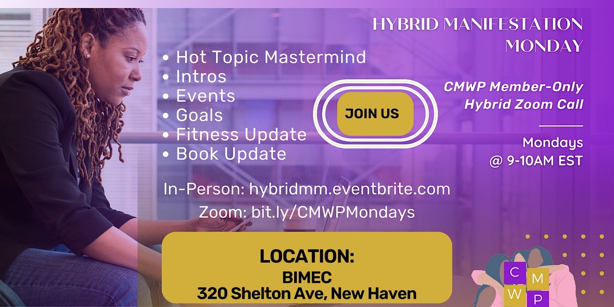 In-Person Manifestation Monday | Event in New Haven | AllEvents