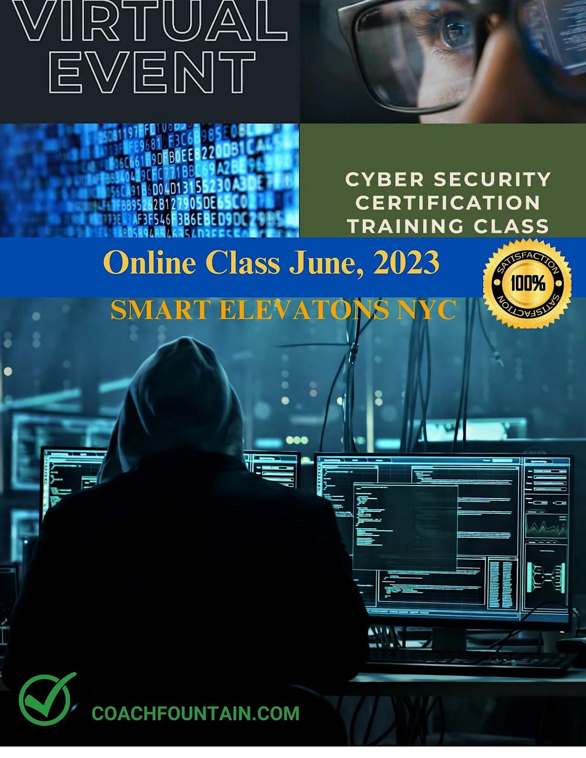 CYBER SECURITY CERTIFIED ONLINE CLASS BASIC 101, June 28 2023 | Online ...