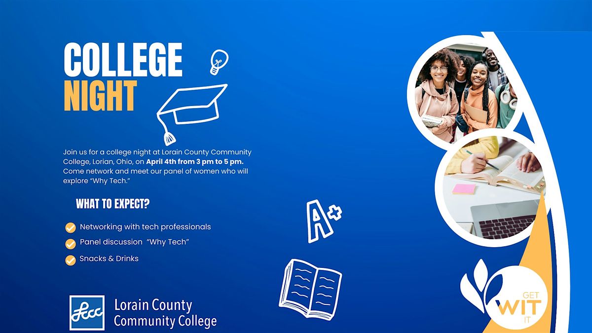 College Night at Lorain County Community College, Lorain County Community  College, Elyria, 4 April 2024 | AllEvents.in