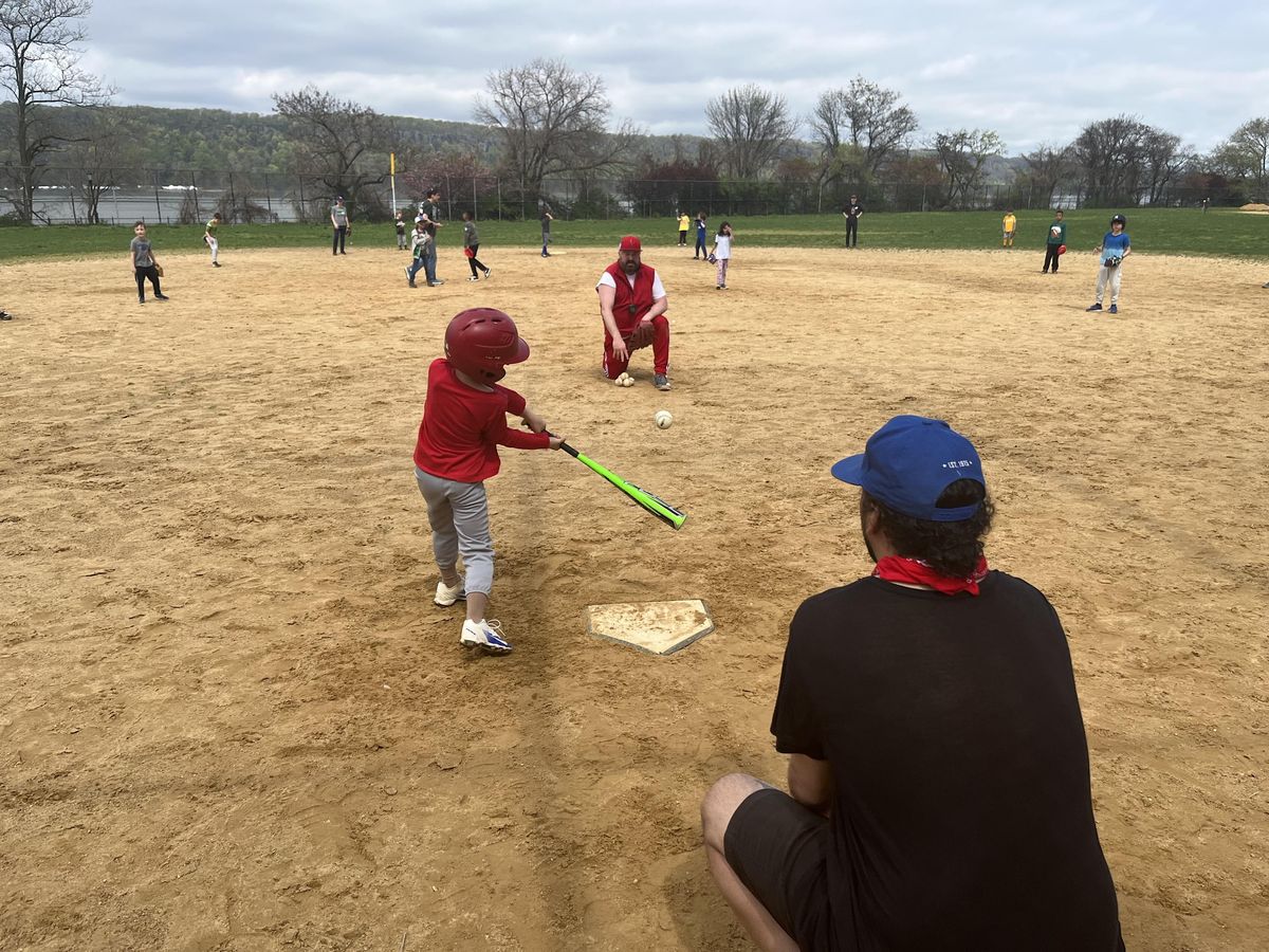 Hudson Cliffs Baseball League 2024, Dyckman Fields, New York, April 7