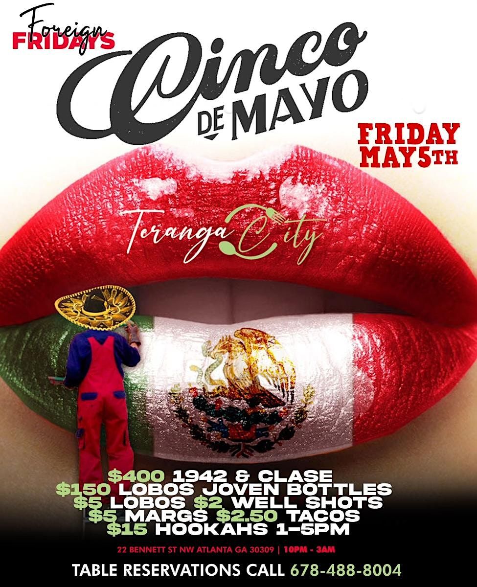 CINCO DE MAYO CELEBRATION SPONSORED BY LOBOS TEQUILA, Teranga/ Smoke