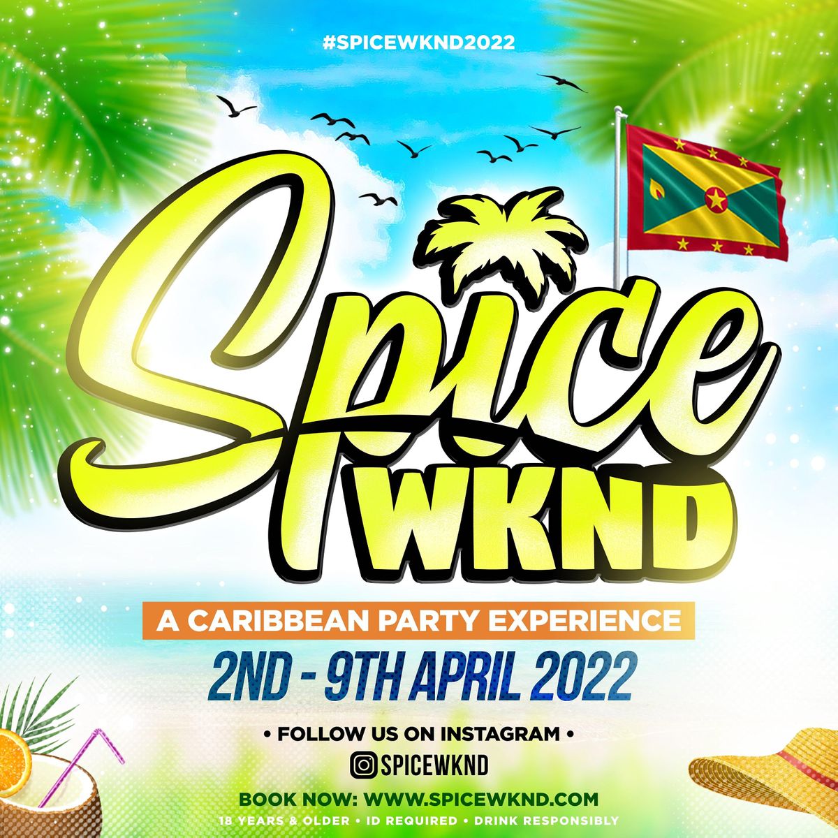 Spice Wknd 2022 Saint George S April 2 To April 9 Allevents In Us Drinking Party Events April 2022