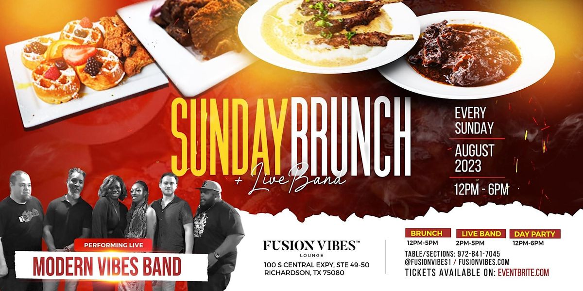 Sunday Brunch Fusion Vibes Lounge with Neo Soul Live Band, Fusion