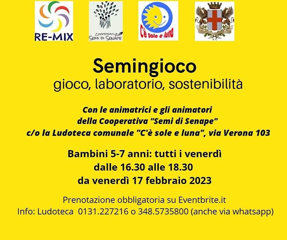 Semingioco, Ludoteca fascia 57 anni, Ludoteca C'è sole e luna