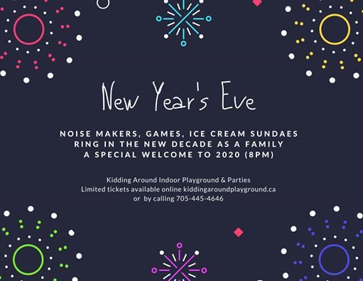 Christmas party magic shows New Years Eve Celebration at Kidding Around Indoor Playground & Parties, Collingwood