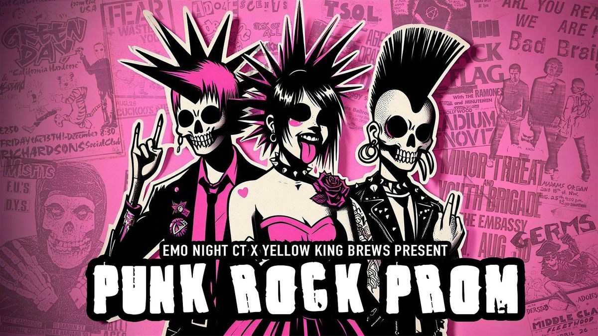 Emo Night CTs Punk Rock Prom, Yellow King Brews, Wallingford, 10 May ...