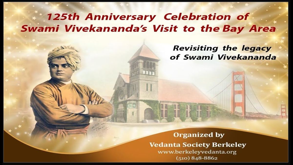 125 Years of Swami Vivekananda's Bay Area Legacy, 25 July | Event in San Jose | AllEvents