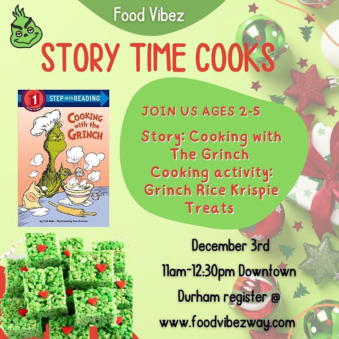 Holiday Edition Story Time Cooks, 916 Lamond Ave, Durham, December 3