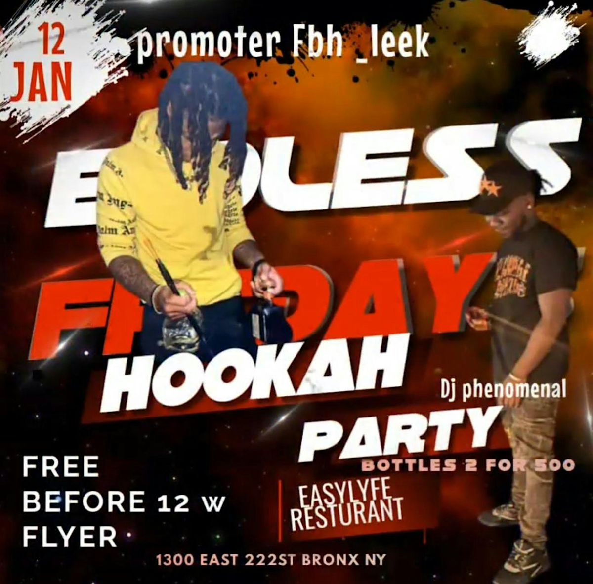 Endless Fridays, EazyLife Restaurant & Lounge West African Cuisine