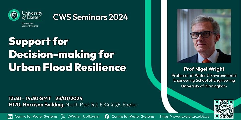 [CWS Seminars 2024] Prof Nigel Wright, H170, Exeter, 23 January 2024 ...