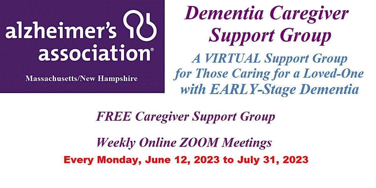 Alzheimers/Dementia Caregiver Support Group for Early-Stage Dementia ...
