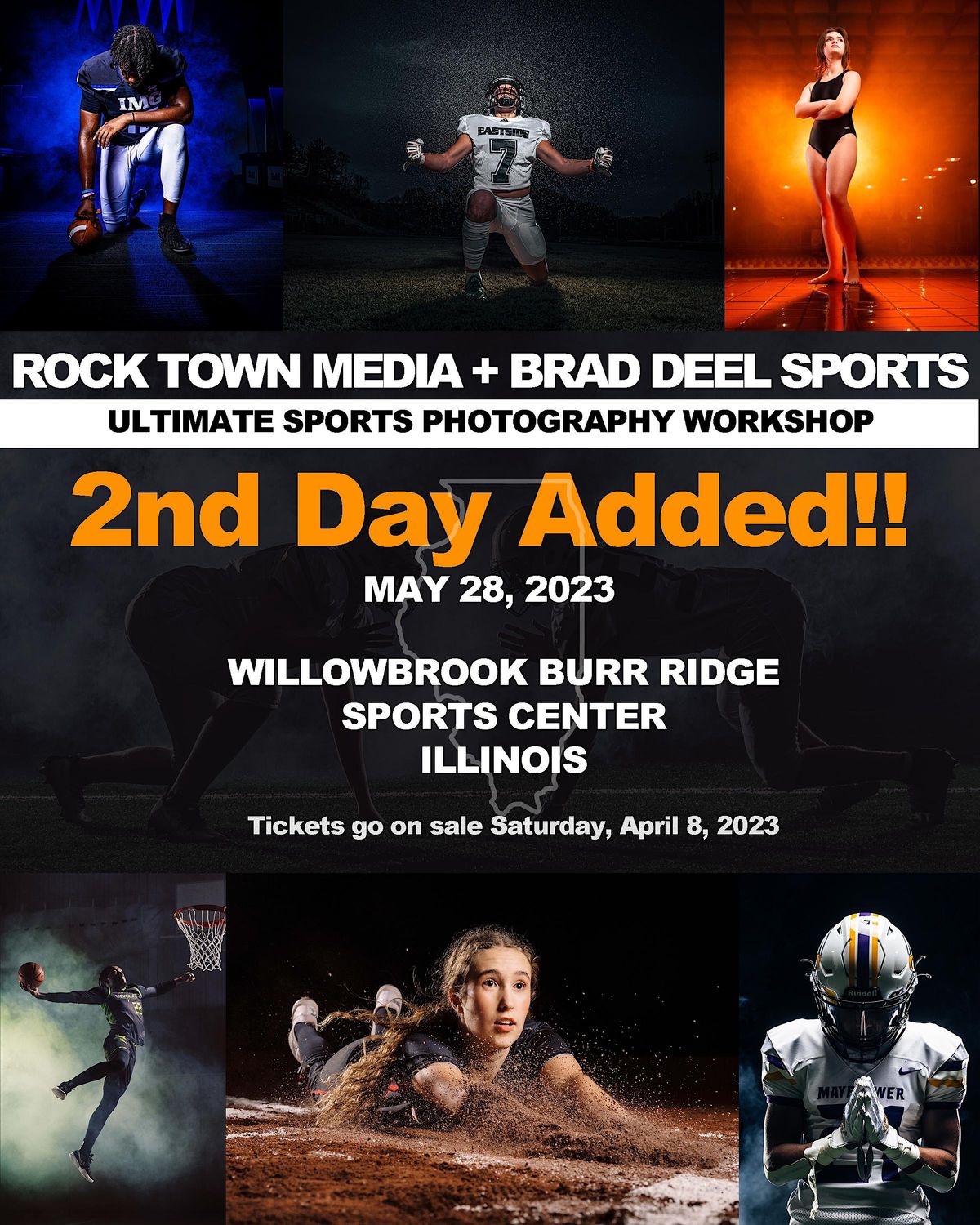 Rock Town Media + Brad Deel Sports Lighting Illinois