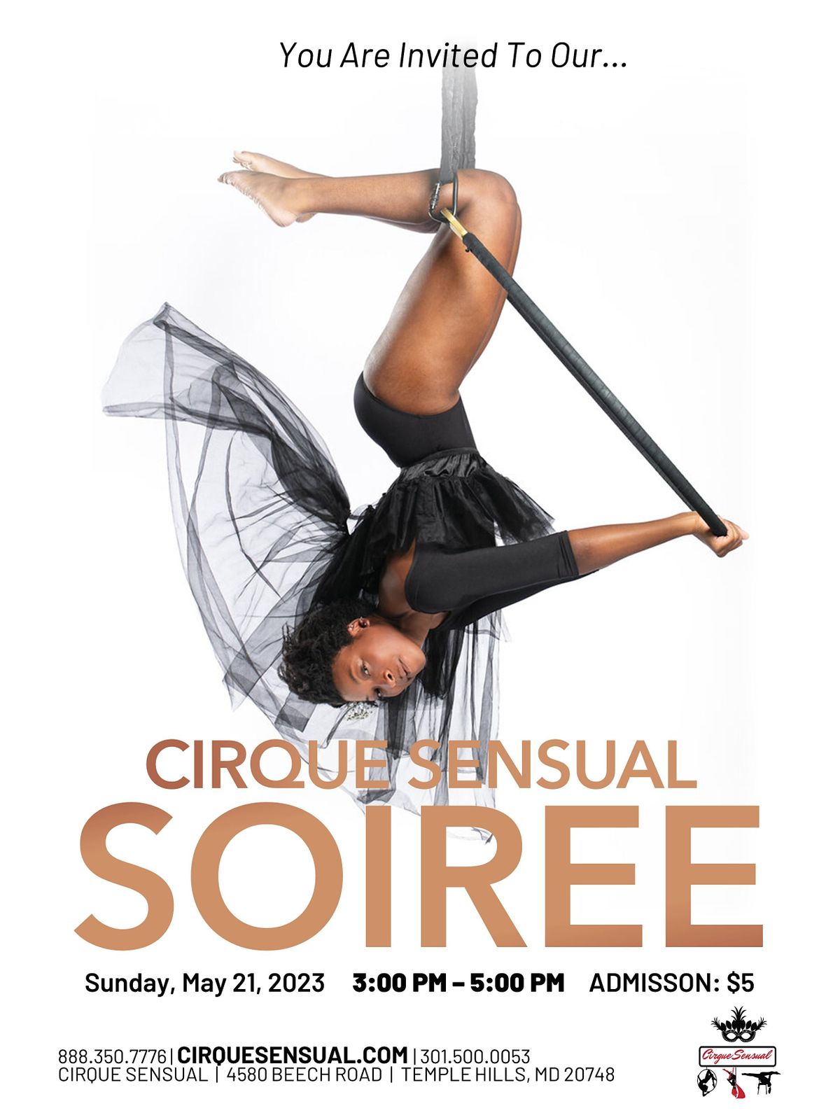 Cirque Sensual Soiree, Divas And Dolls Fitness, Temple Hills, May 21