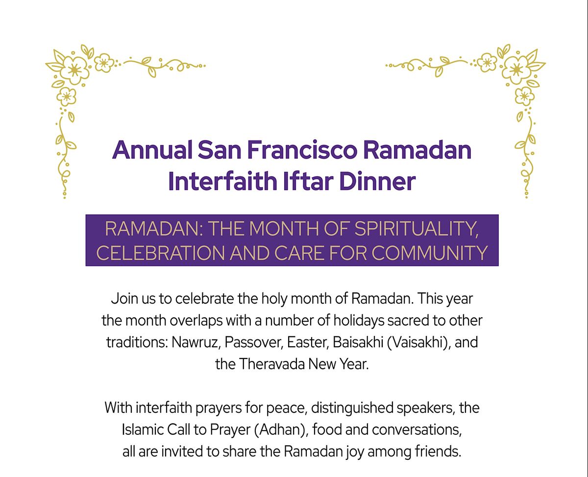 Annual San Francisco Ramadan Interfaith Iftar Dinner Grace Cathedral San Francisco April 19 annual-san-francisco-ramadan-interfaith-iftar-dinner-grace-cathedral-san-francisco-april-19