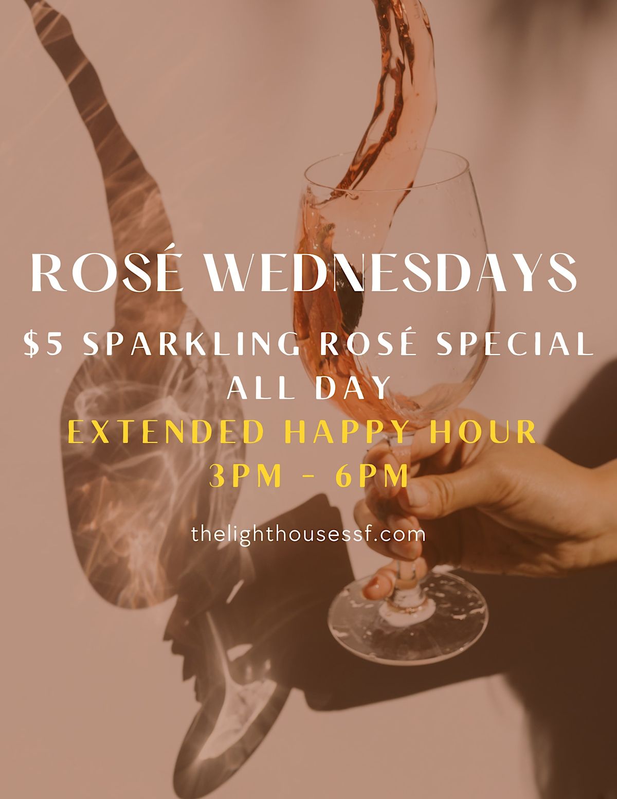 Rosé Wednesdays, The Lighthouse, South San Francisco, August 23 2023