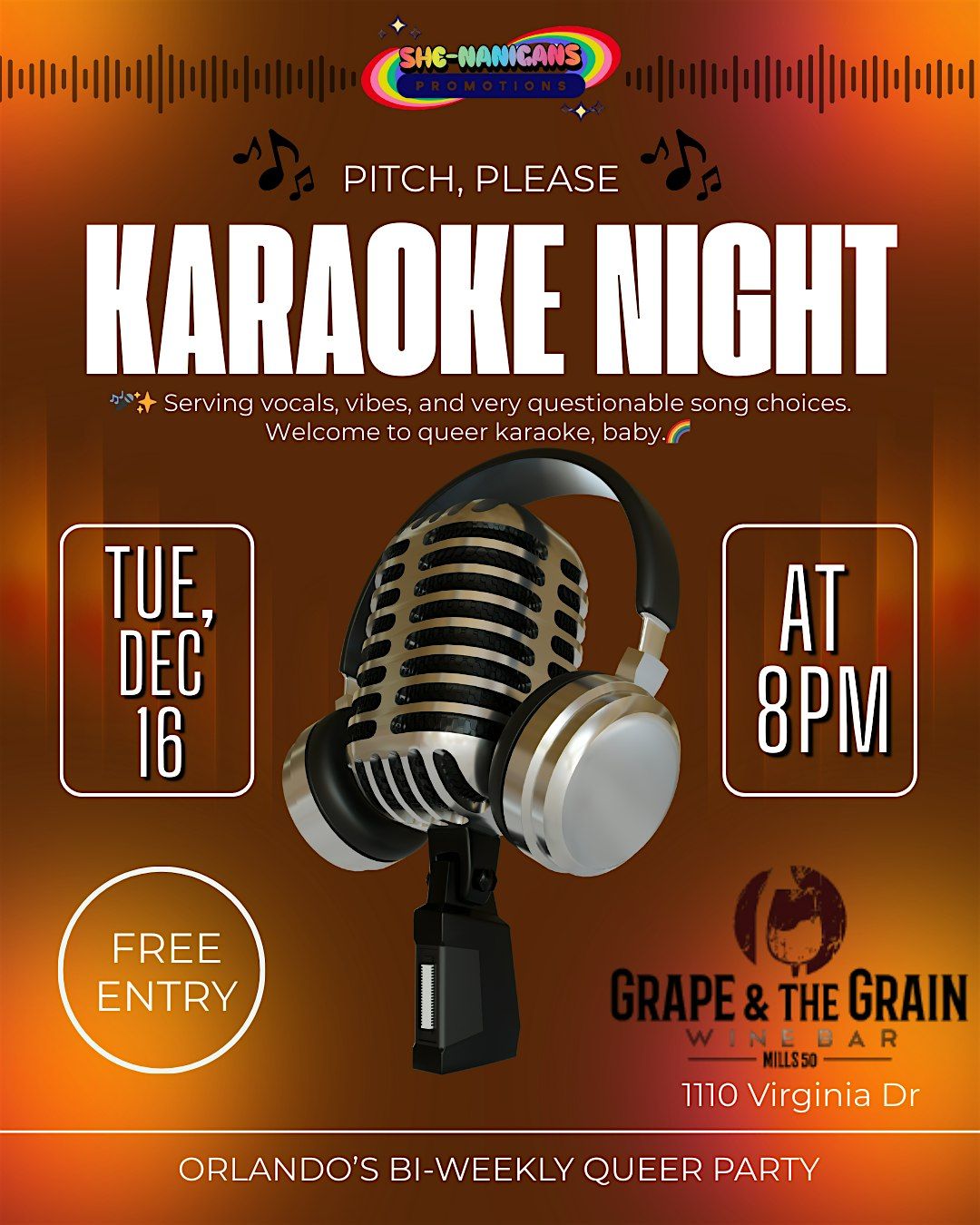 Karaoke Night, 16 December | Event in Orlando | AllEvents