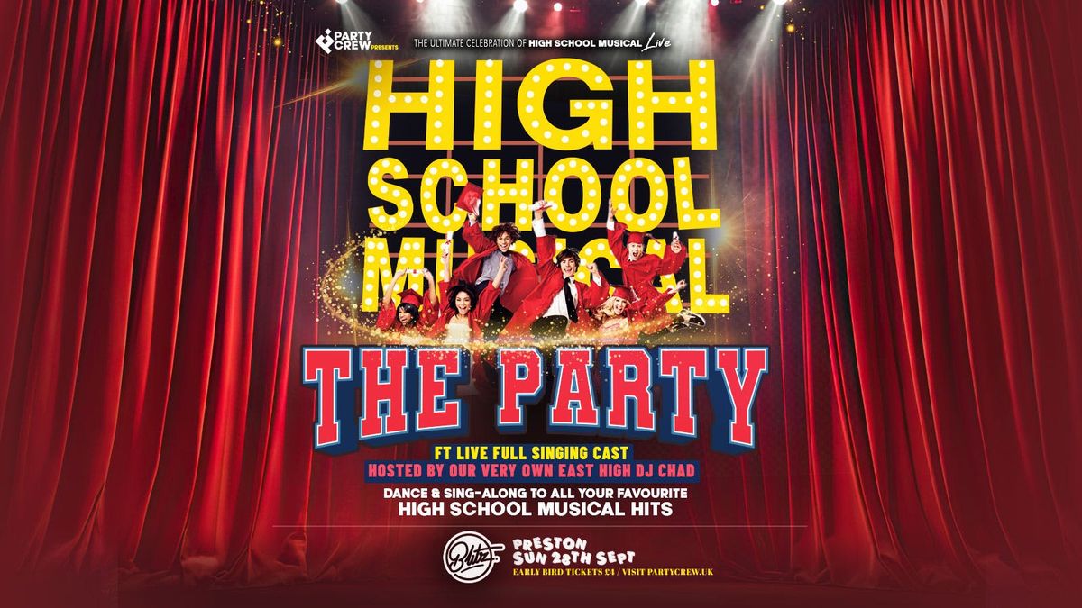 HIGH SCHOOL MUSIC 'The PARTY' 🐤 End of WEEK 1 Freshers Fest Party ⭐️ BLITZ, 28 September | AllEvents