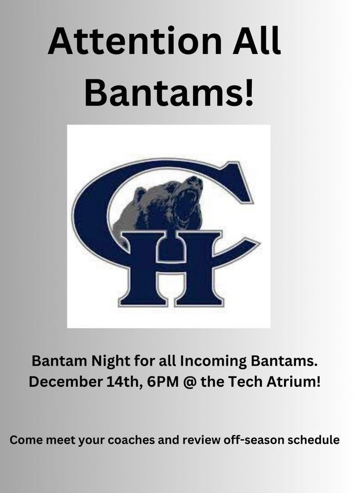 CHHS Football Bantams Meet & Greet, Copper Hills High School, West