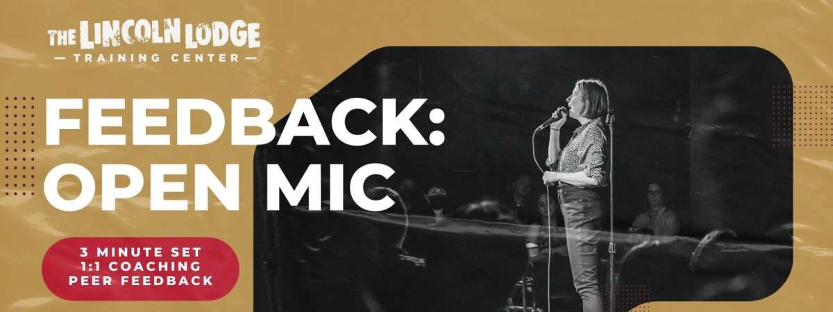 Feedback: Open Mic + 1:1 Coaching, 6 July | Event in Chicago | AllEvents