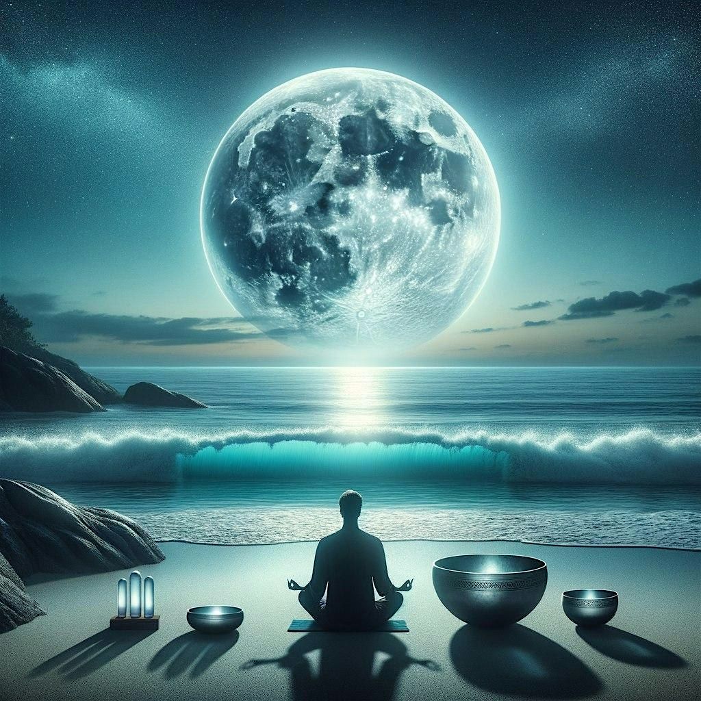 New moon manifestation meditation and sound healing, Surfing WA, Trigg ...