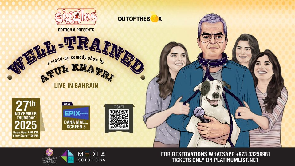 Atul Khatri Live in Bahrain, 27 November | Event in Manama | AllEvents
