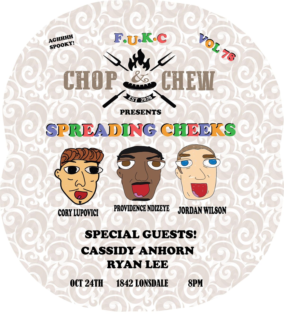 Spreading Cheeks at Chop and Chew | Event in North Vancouver | AllEvents