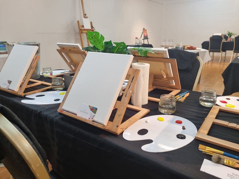 Paint & Sip Beach Landscape, Boyne Tannum Community Centre, Boyne