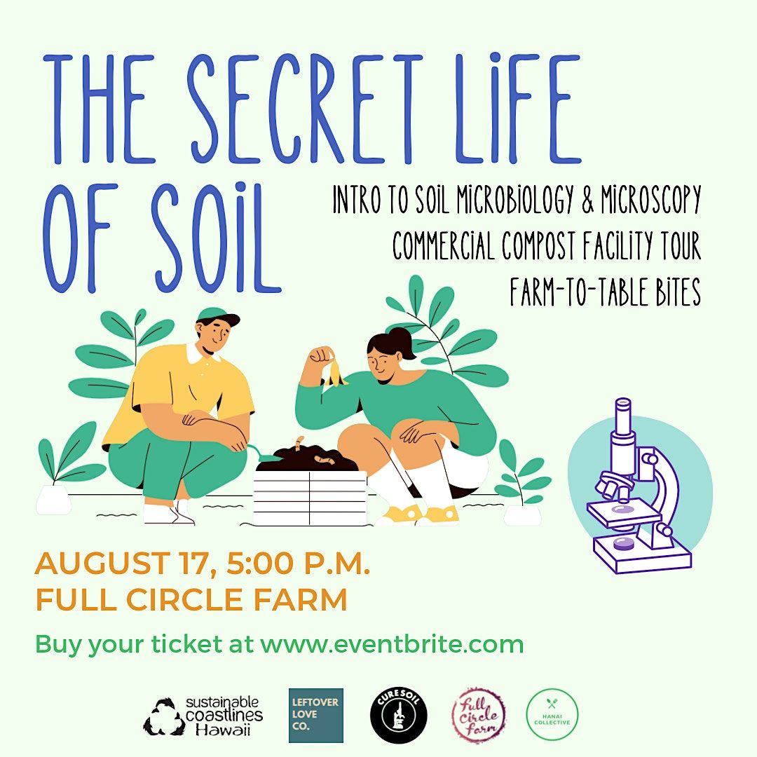 The Secret Life of Soil, Full Circle Farm, Waimanalo, 17 August 2023 AllEvents.in