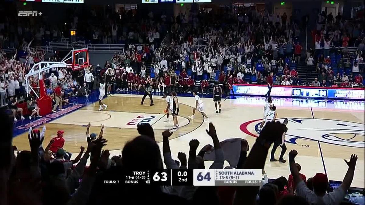 Troy Trojans at South Alabama Jaguars Mens Basketball at The Mitchell Center, 21 February | Event in Mobile