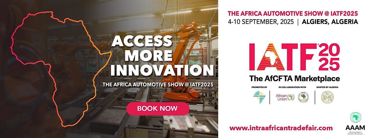 Africa Automotive Show @IATF 2025, 4 September | Event in Mohammadia | AllEvents