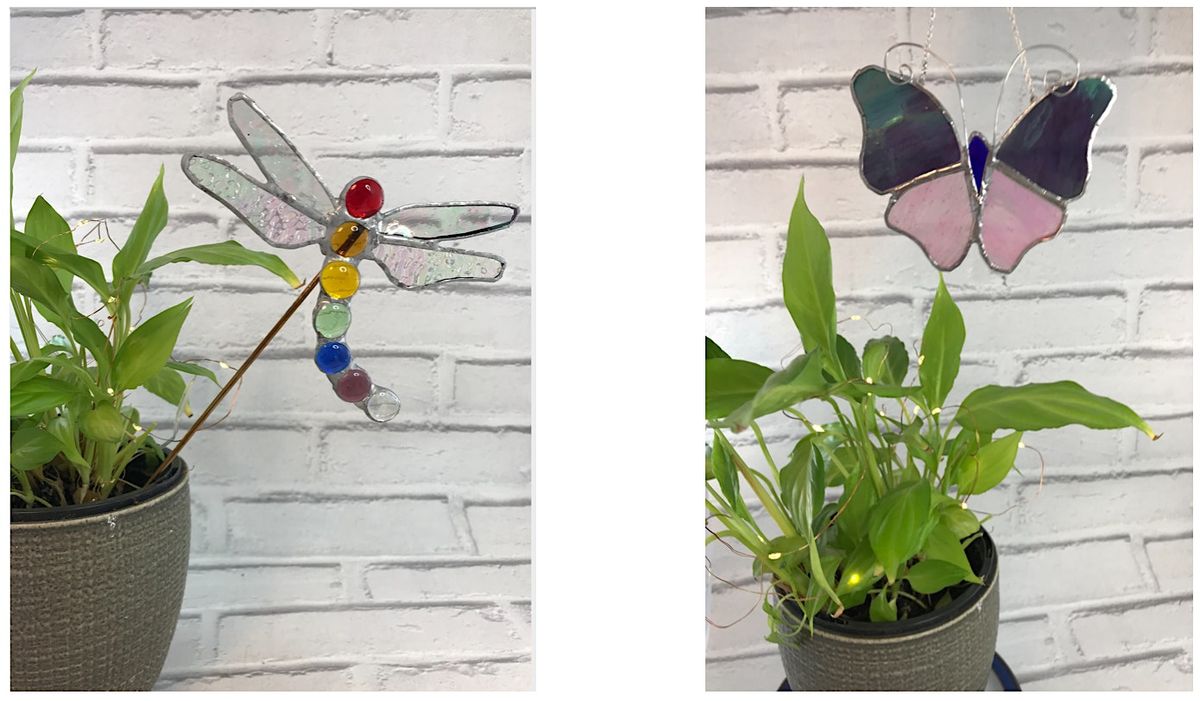 Stained Glass Beginners Class, Dragonfly and Butterfly, BN17 5TF