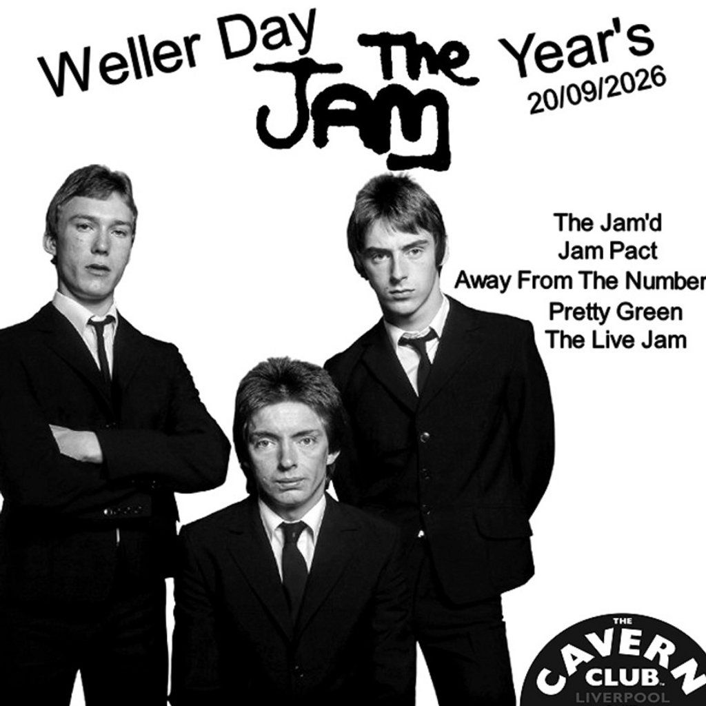 Weller Day 2026 - A Celebration of The Jam at The Cavern Club, 20 September | Event in Liverpool | AllEvents