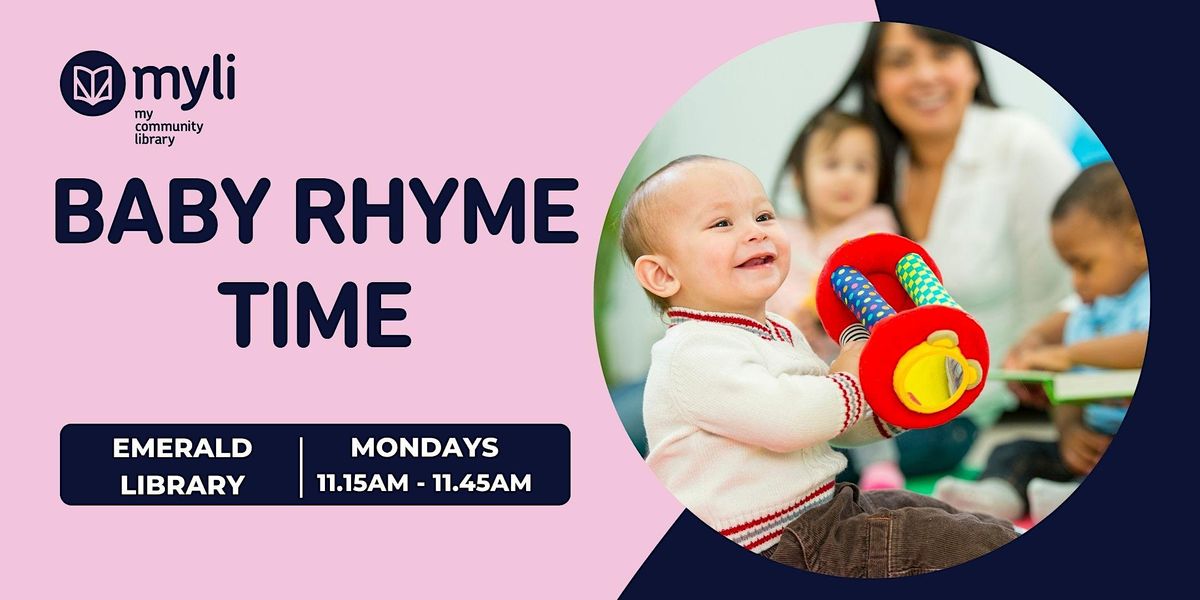 Baby Rhyme Time @ Emerald Library, Emerald Library - Myli - My ...