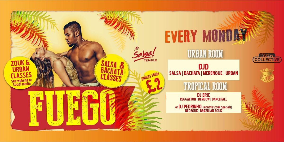 FREE SALSA CLASS  EVERY MONDAY FREE ENTRY ALL NIGHT - FREE PROSECCO & BOOTH | Event in London | AllEvents