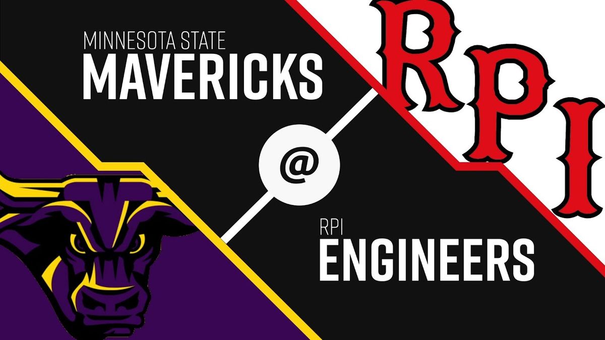 Minnesota State Mankato Mavericks Hockey vs. RPI Engineers, 24 October | Event in Mankato | AllEvents