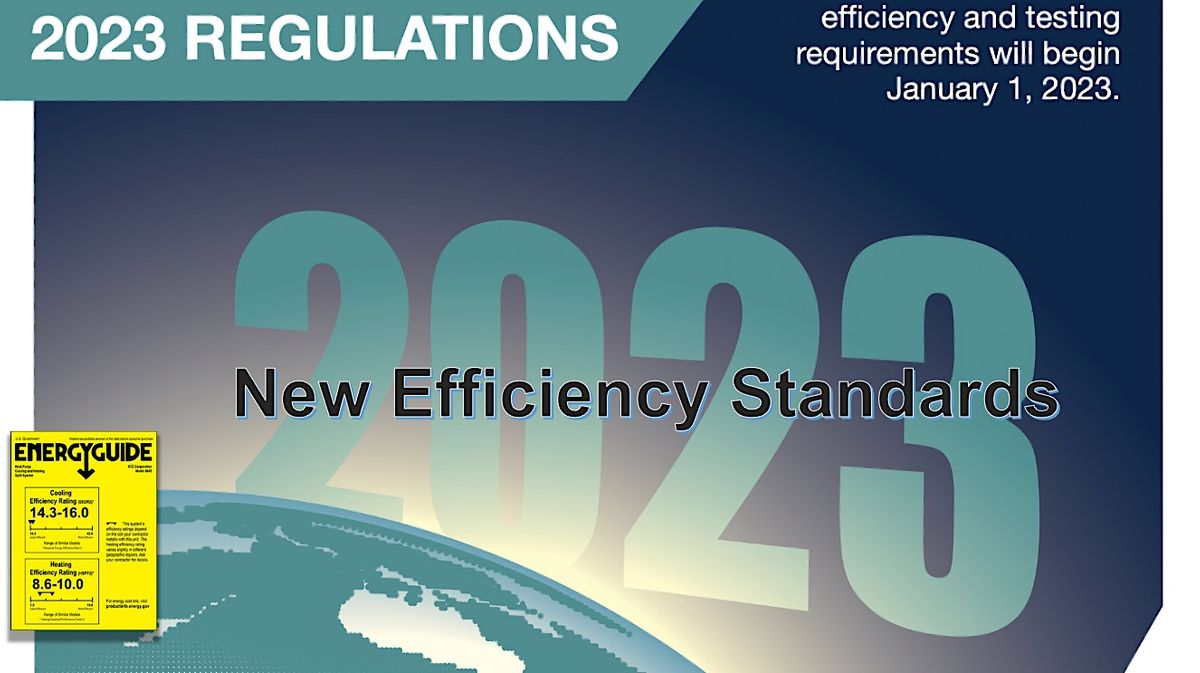 New 2023 HVAC Efficiency Standards SEER2 November 29 2022 Online Event AllEvents in