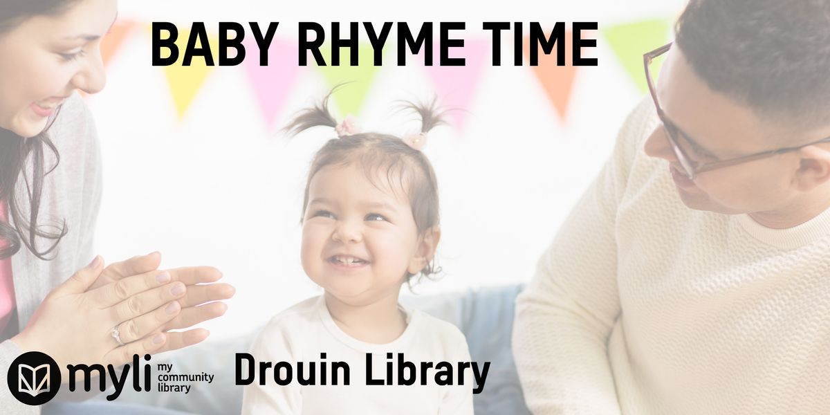 Drouin Library Baby Rhyme Time, Drouin Library - Myli - My Community ...