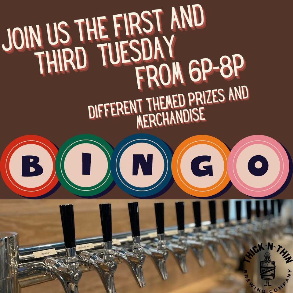 Bingo, Thick N Thin Brewing Co., Hagerstown, January 16 2024 AllEvents.in