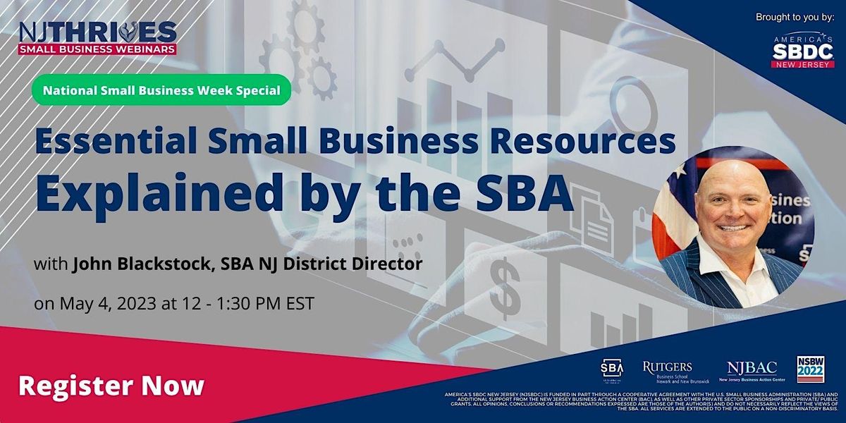 Essential Small Business Resources Explained by the SBA, May 4 2023 ...