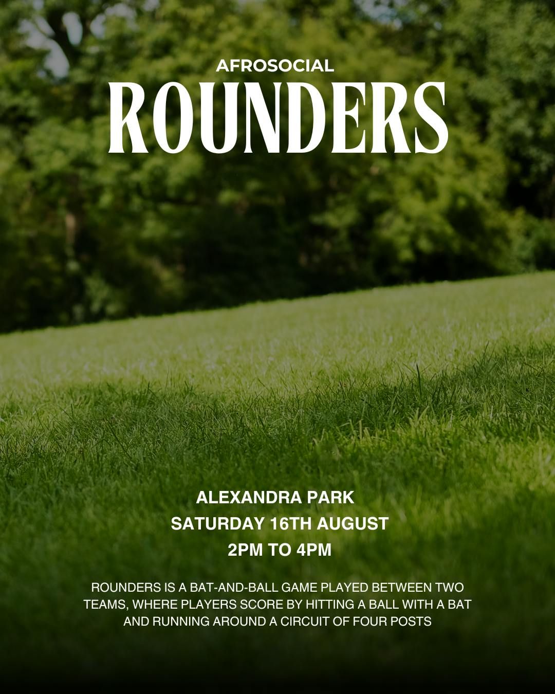 AfroSocial Presents: Summer Rounders in the Park﻿ | Event in Manchester | AllEvents
