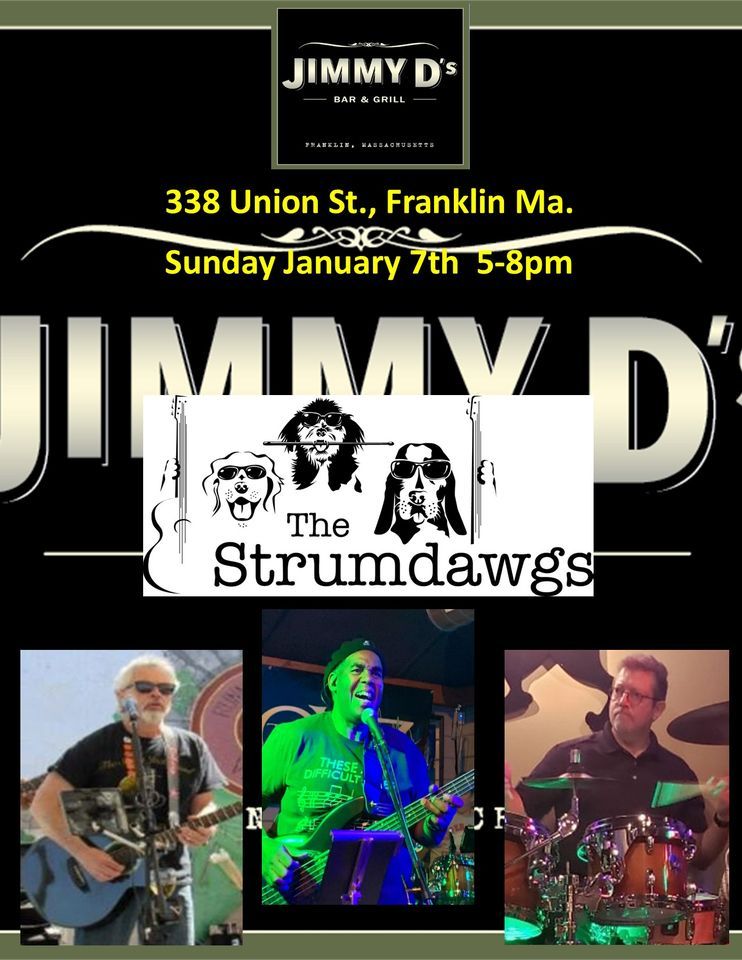 The Strumdawgs rock Jimmy Ds, Jimmy D's Bar & Grill, Franklin, January