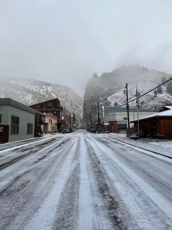 Creede Holiday Market, Main Street, Creede Colorado, December 16 2023
