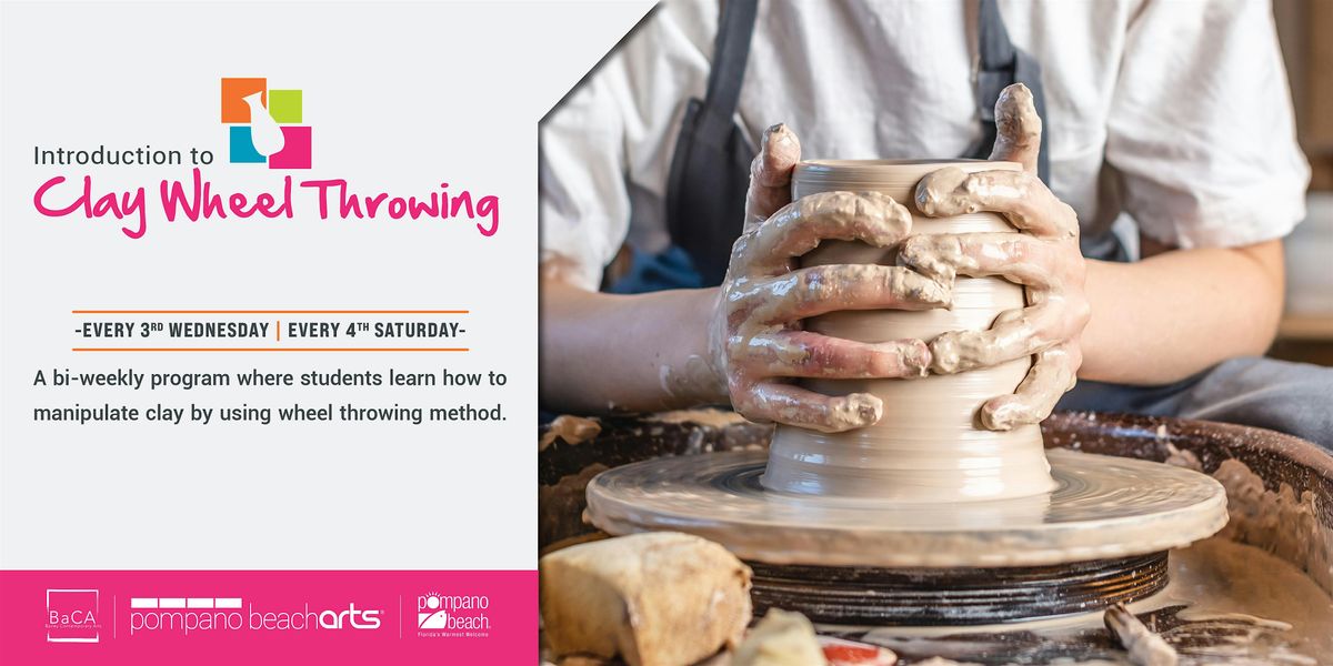 Introduction to Clay – Wheel Throwing | Event in Pompano Beach | AllEvents